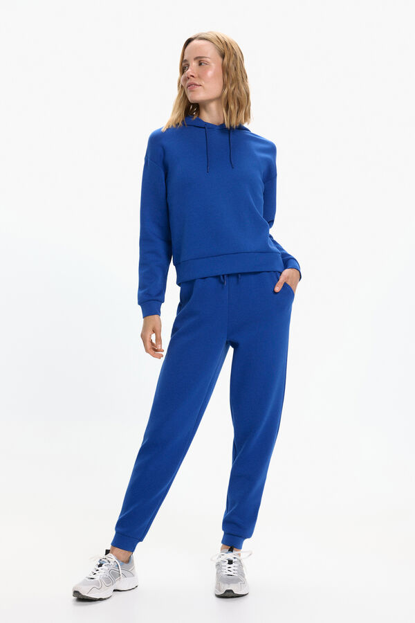 Only Play Pantal&oacute;n largo de chandal azul