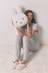Women'secret Almofada de pele de borrego 3D Miffy bege