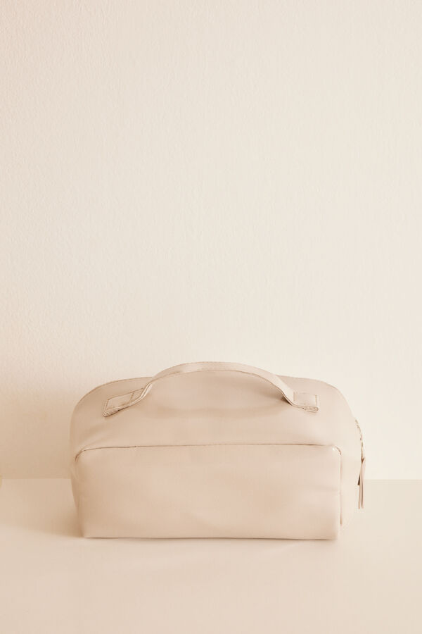 Women'secret Neceser mediano charol gris gris