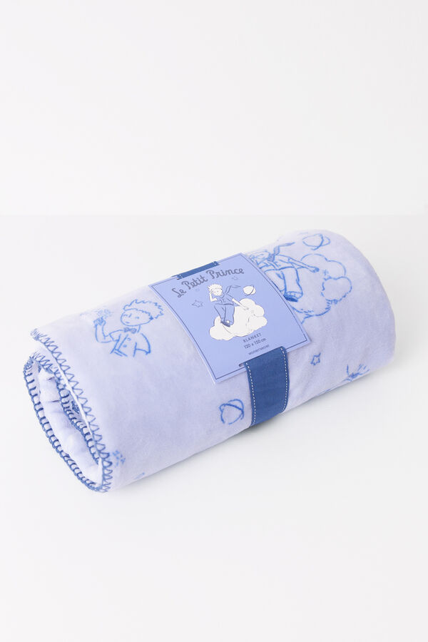 Women'secret Manta s&uacute;per suave "El Principito" morado/lila