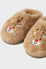 Name it Zapatilla de navidad  nude