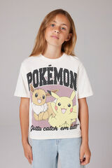 Name it Camiseta de Pokemon de ni&ntilde;a blanco