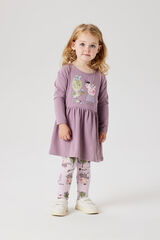 Name it Vestido Peppa Pig morado/lila