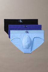 Calvin Klein Pack 3 slips azul