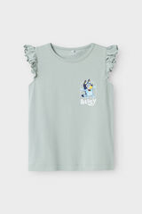 Name it Camiseta manga curta azul azul