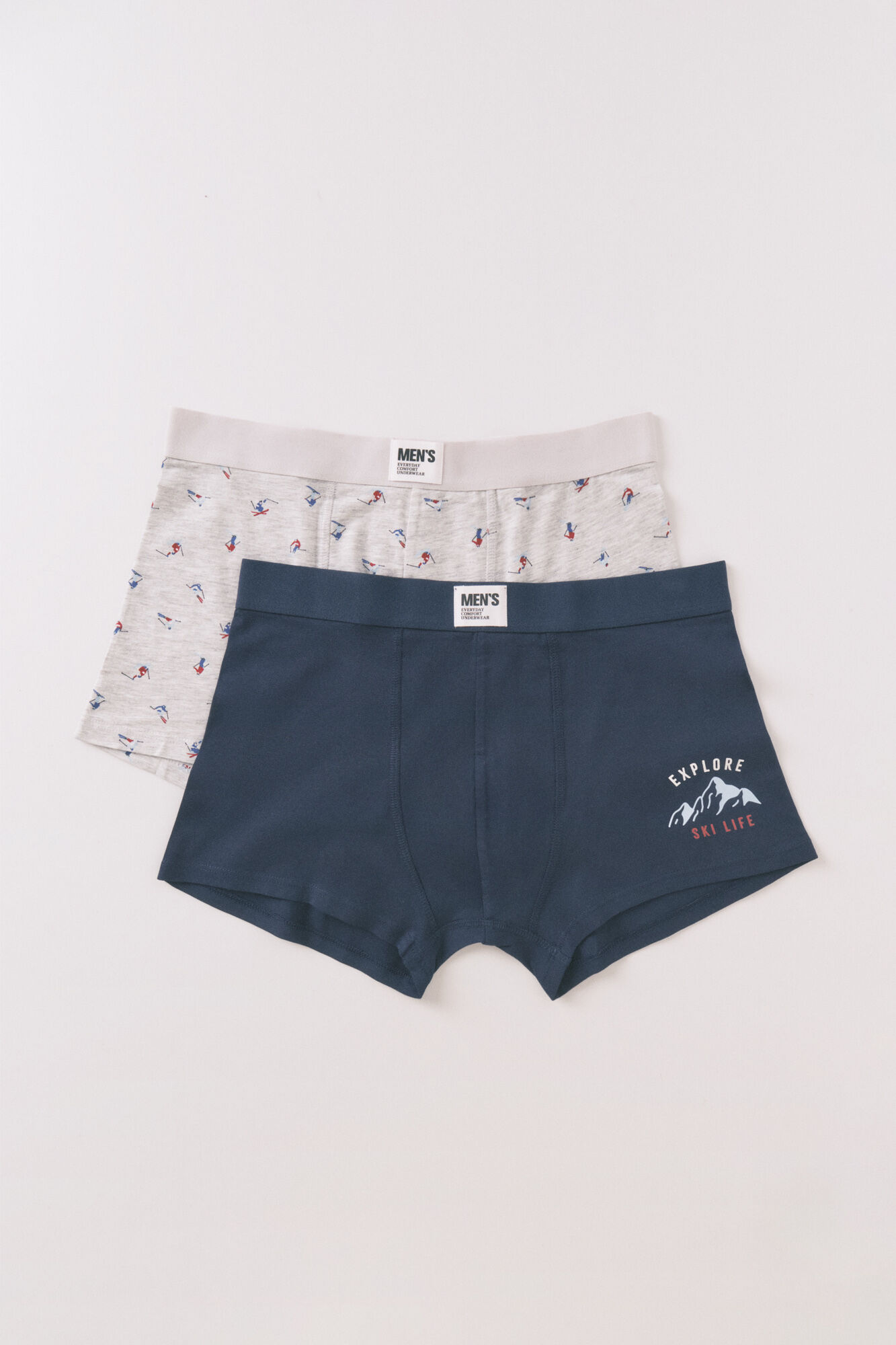 Women'secret Pack de 2 boxers de cuecas para esqui