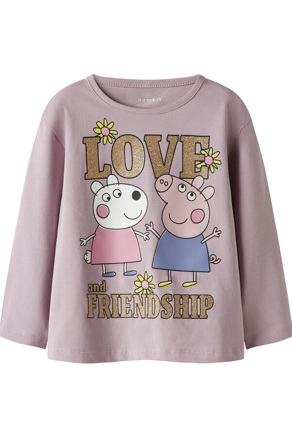 Name it Camiseta Peppa Pig rosa