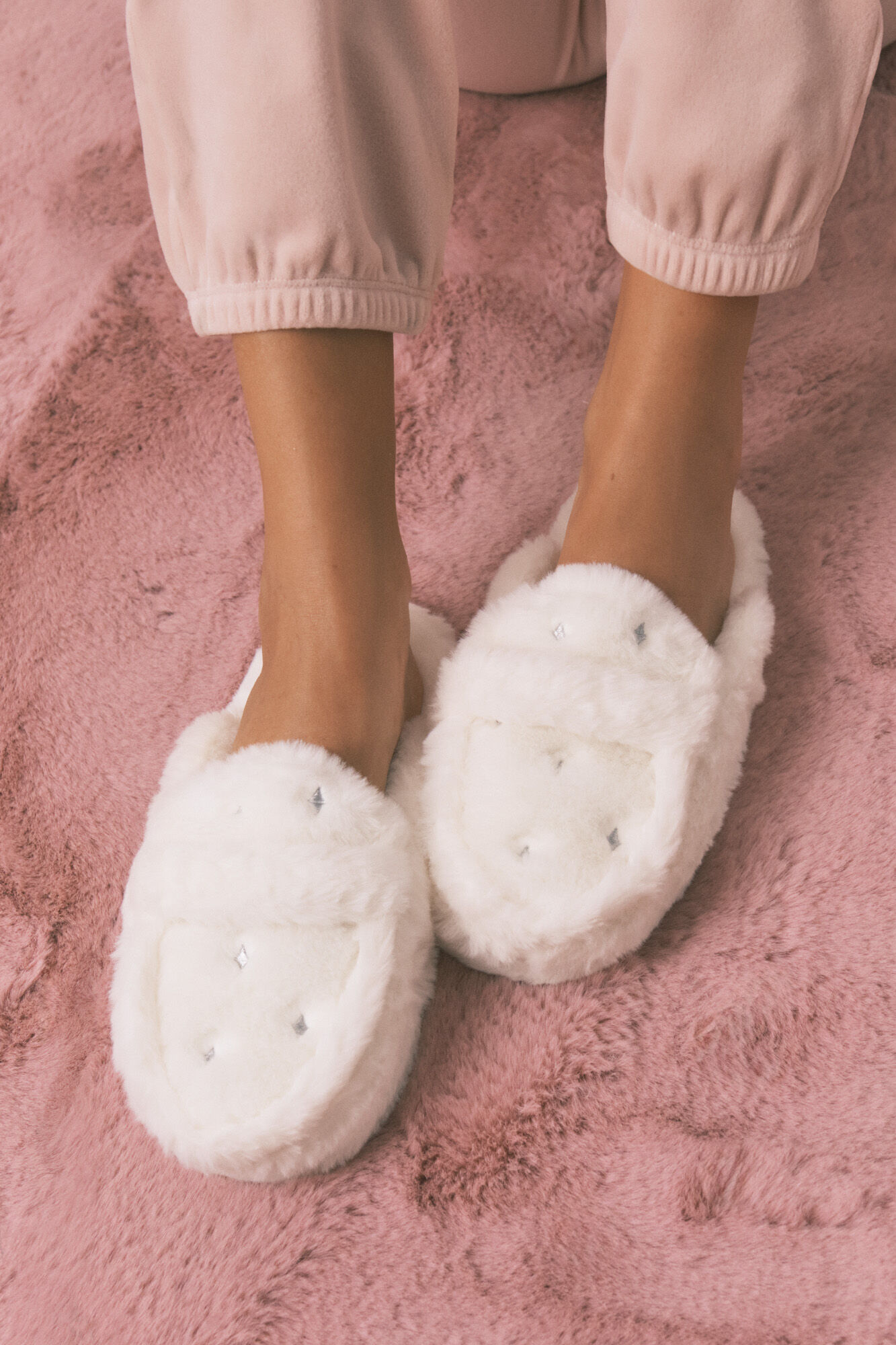 Women'secret Zapatillas casa La Vecina Rubia mocas&iacute;n pelo