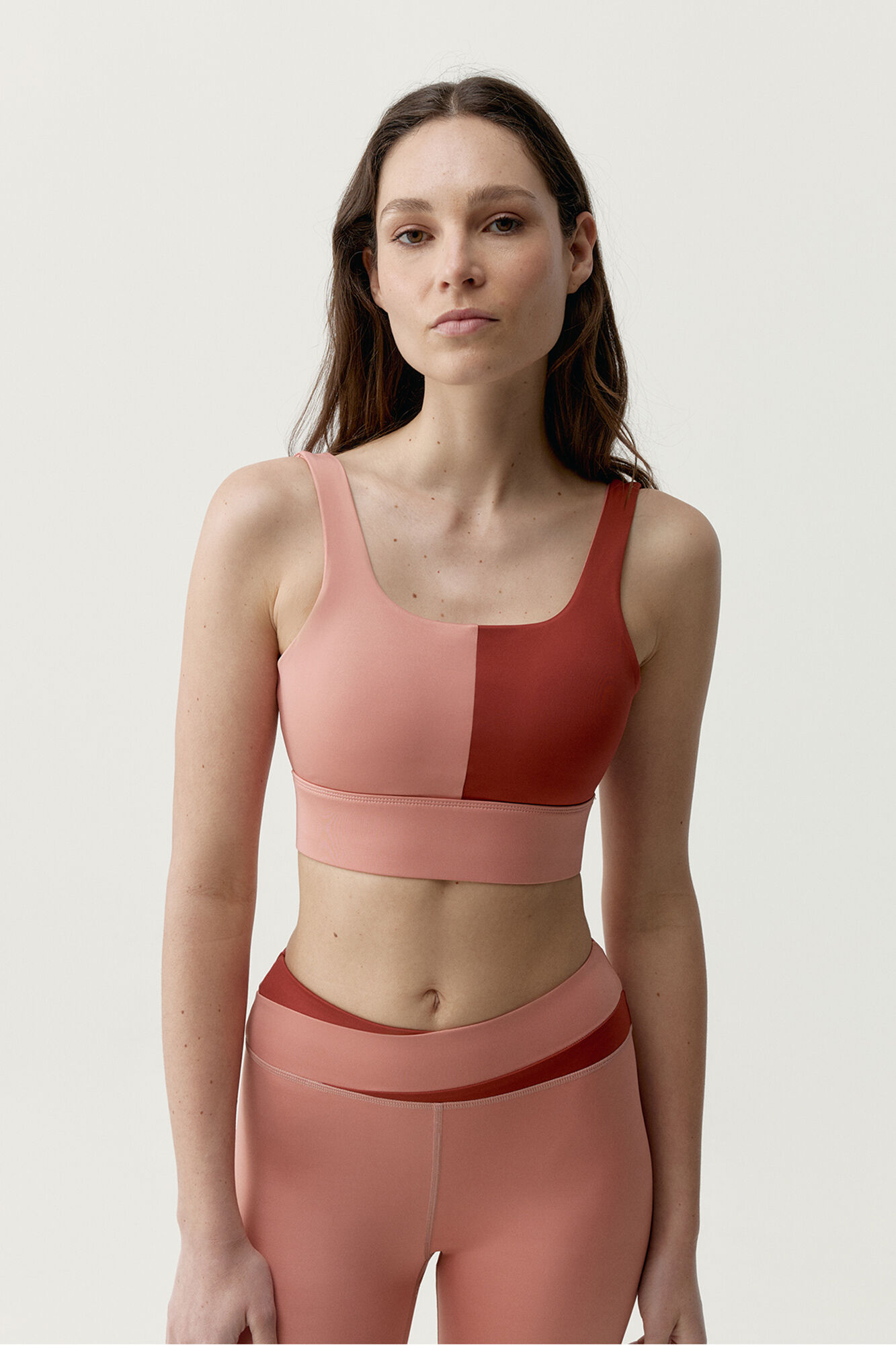 Born Living Yoga Top desportivo Kate coral/vermelho