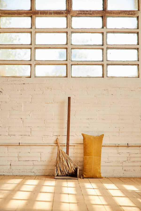 Calma House Funda de coj&iacute;n Hamza 30x60 Mostaza amarillo