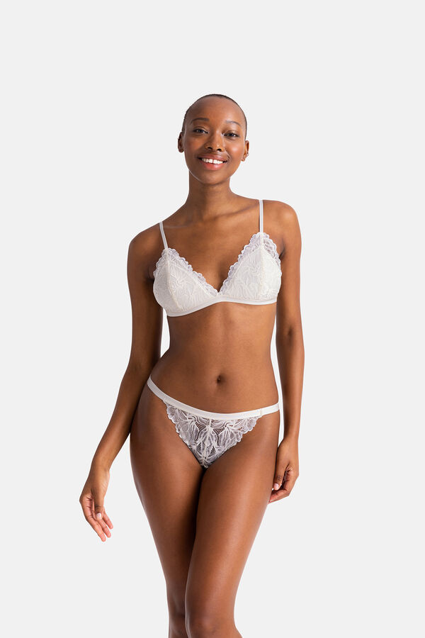 Dorina Soutien lingerie bralette bege