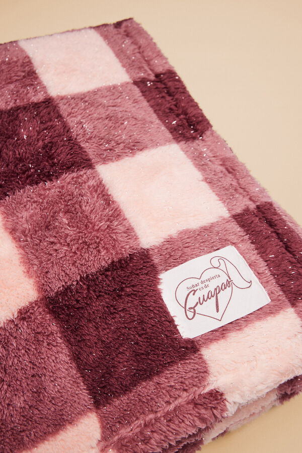 Women'secret Manta casa La Vecina Rubia rosa