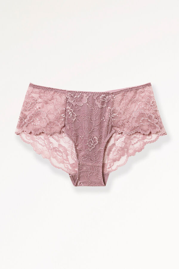 Ohma! Braguita premamá de encaje rosa