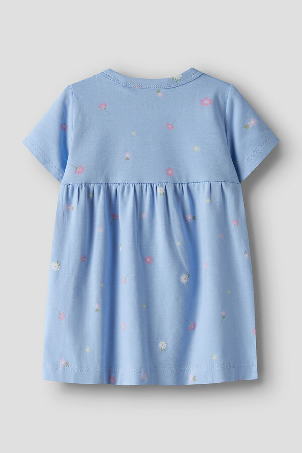 Name it Vestido beb&eacute; ni&ntilde;a estampado azul