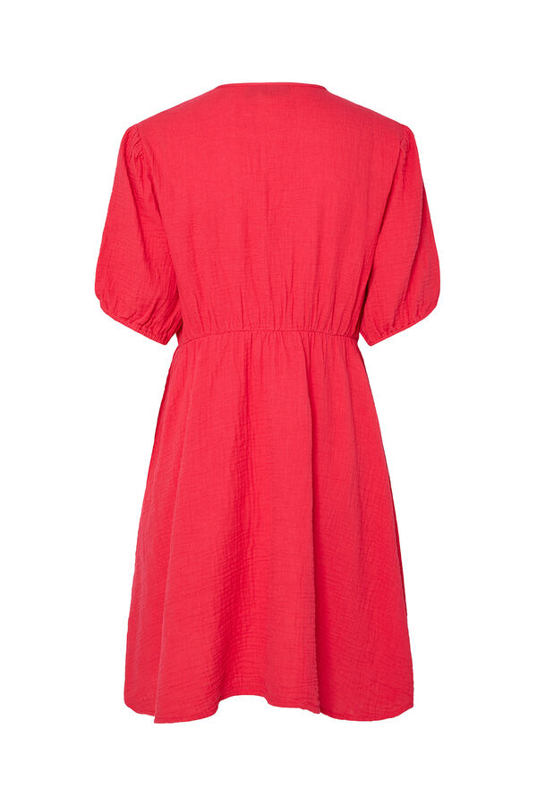 Pieces Vestido curto  rosa