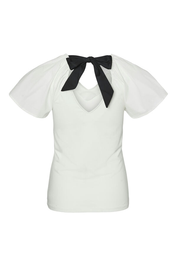 Mamalicious Top de manga curta maternity branco