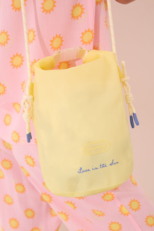 Women'secret Grande nécessaire tipo saco, resistente à água estampado