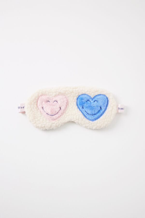 Women'secret M&aacute;scara de dormir de borrego sorridente bege