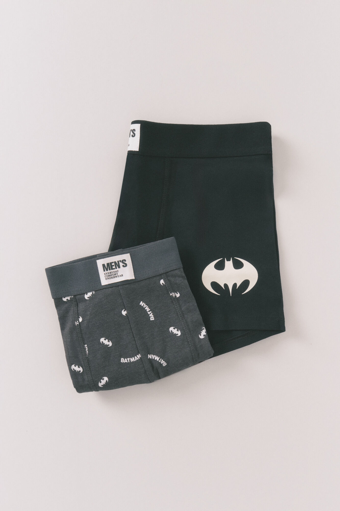 Women'secret Pacote com 2 boxers cinza do Batman