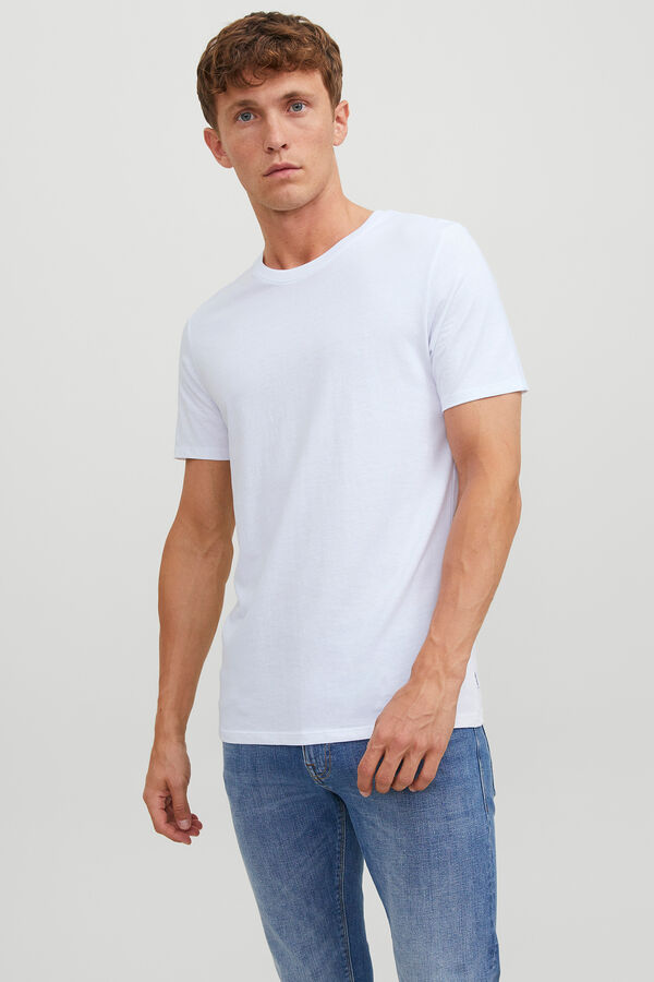 Jack & Jones Pack 2 camisetas regular fit blanco