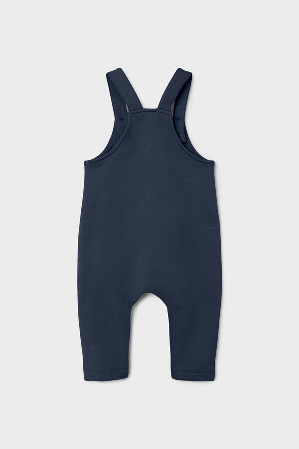 Name it Jardineiras beb&eacute; menino azul