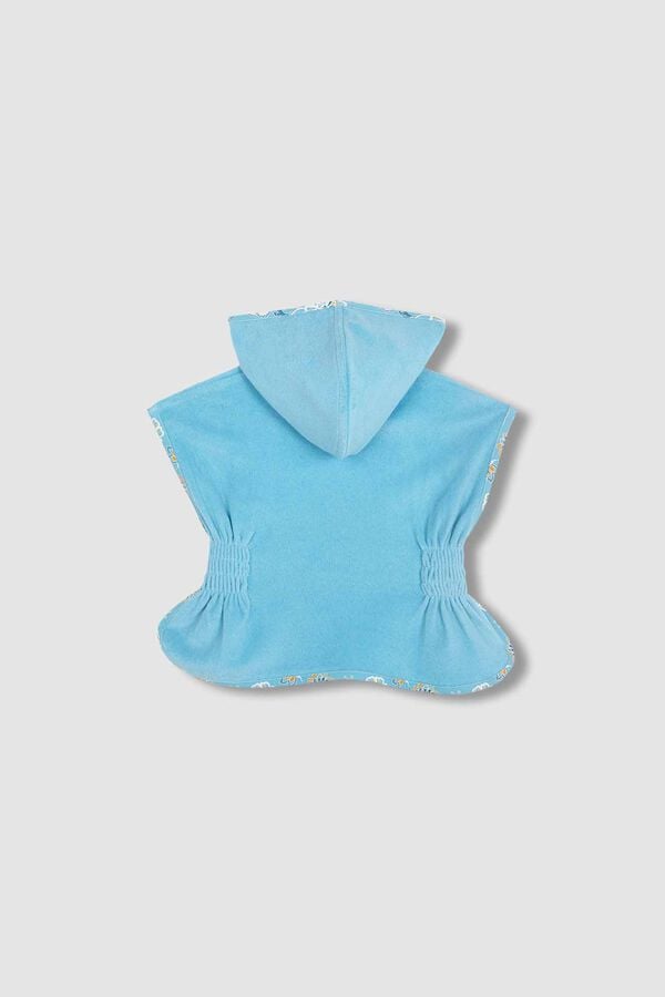 Gocco Capa de terry azul claro turquesa