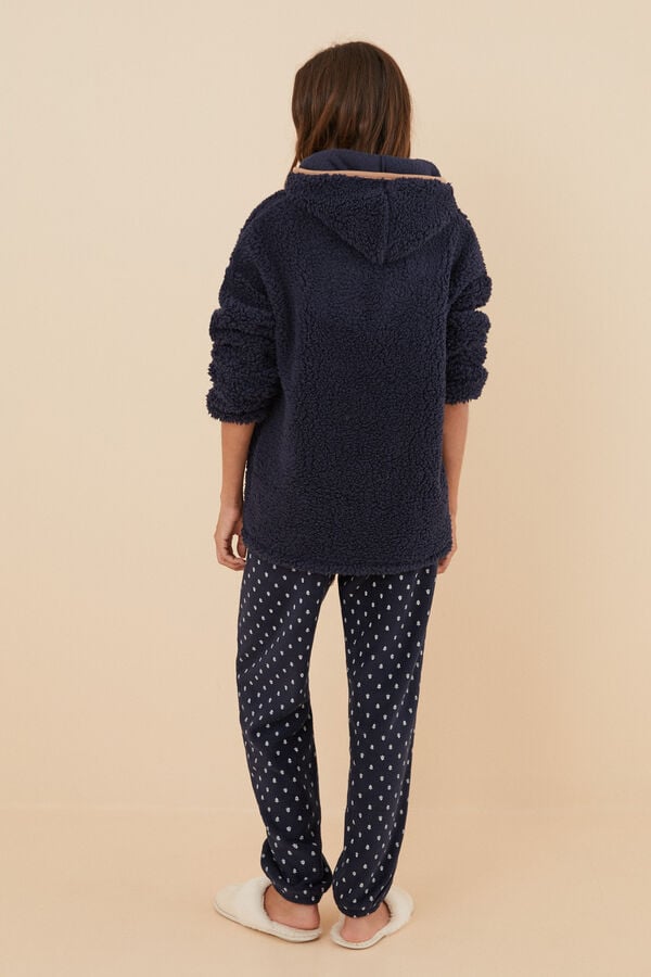 Women'secret Pijama polar Miffy azul azul