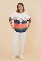 Women'secret Pijama comprido polar Harry Potter  estampado