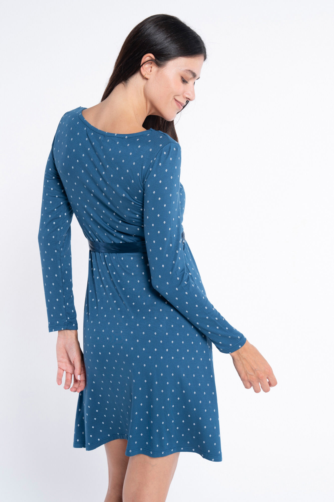 Ohma! Camis&oacute;n lactancia m/l estampado corbater