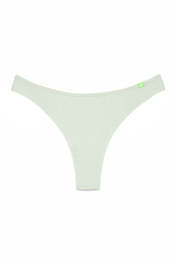 HI&BYE Pack 3 bragas brasile&ntilde;as azul, verde, amarillo blanco