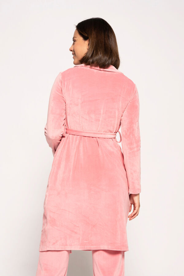 Womensecret Robe de velour maternity rosa