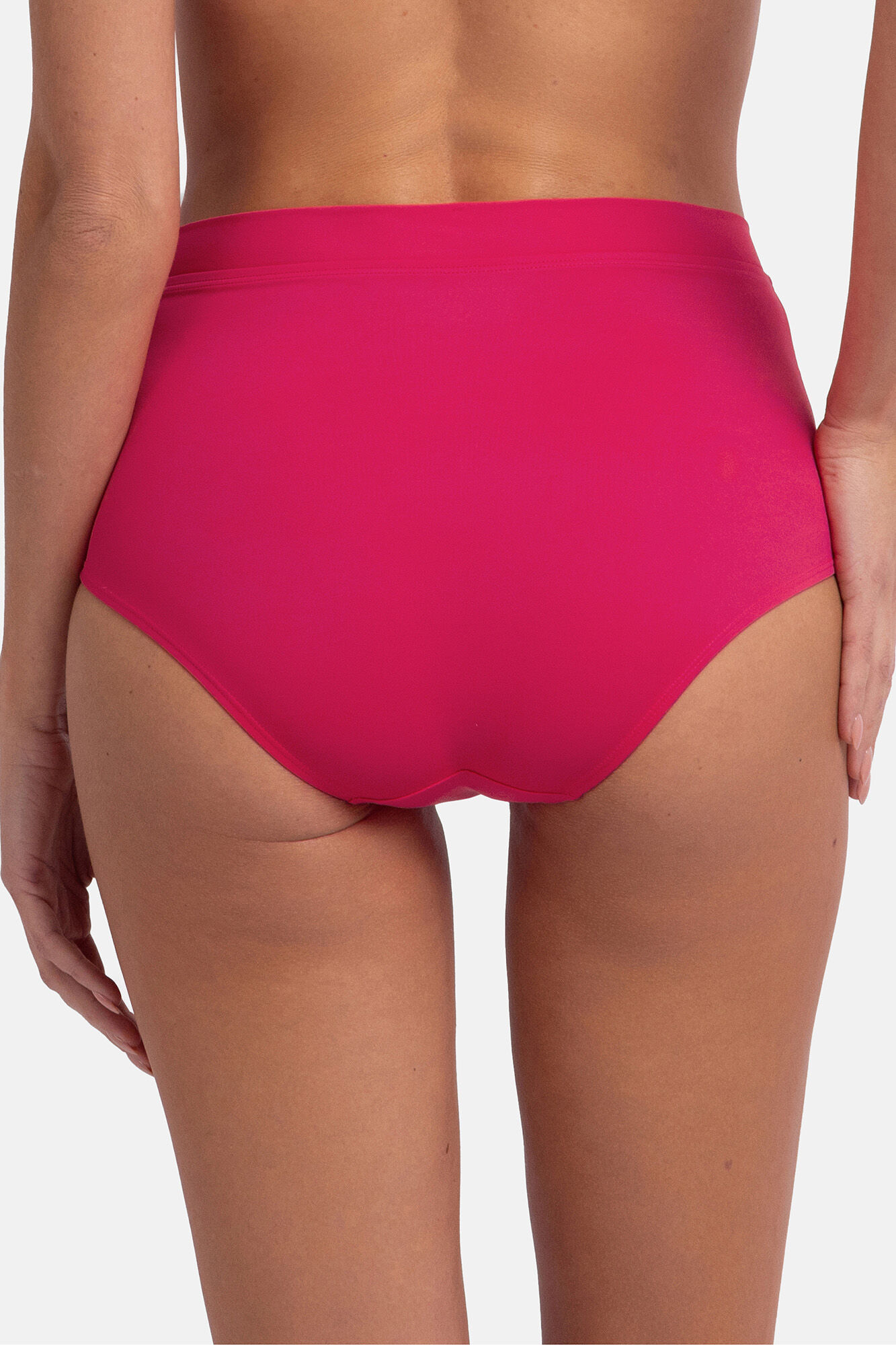 Dorina Calcinha de biqu&iacute;ni midi rosa