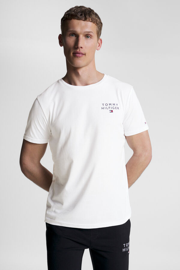 Tommy Jeans Tanga de renda Intrinsic branco