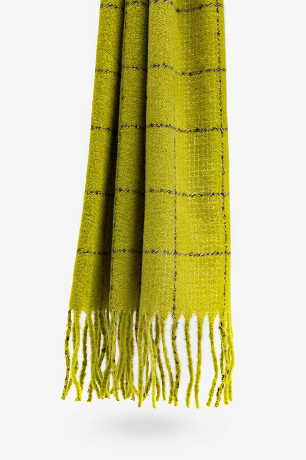 Vilanova Manta Bufanda a Cuadros verde