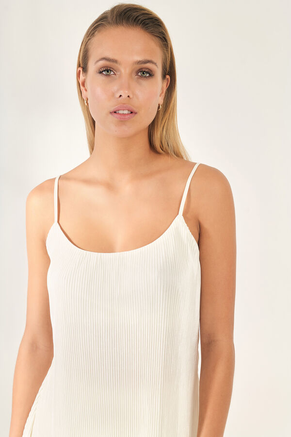 Promise Pijama lencero largo sat&eacute;n blanco