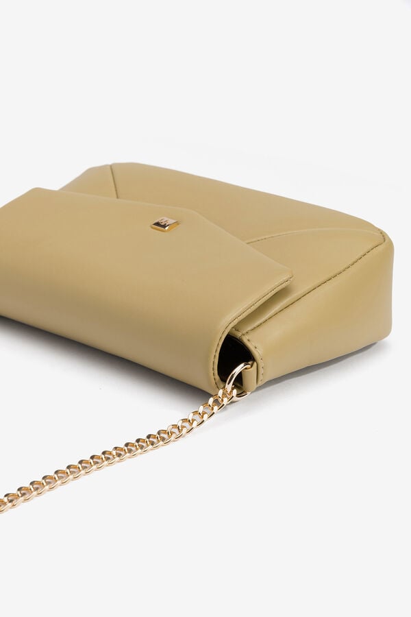 Vilanova Bolso Bandolera con Solapa amarillo