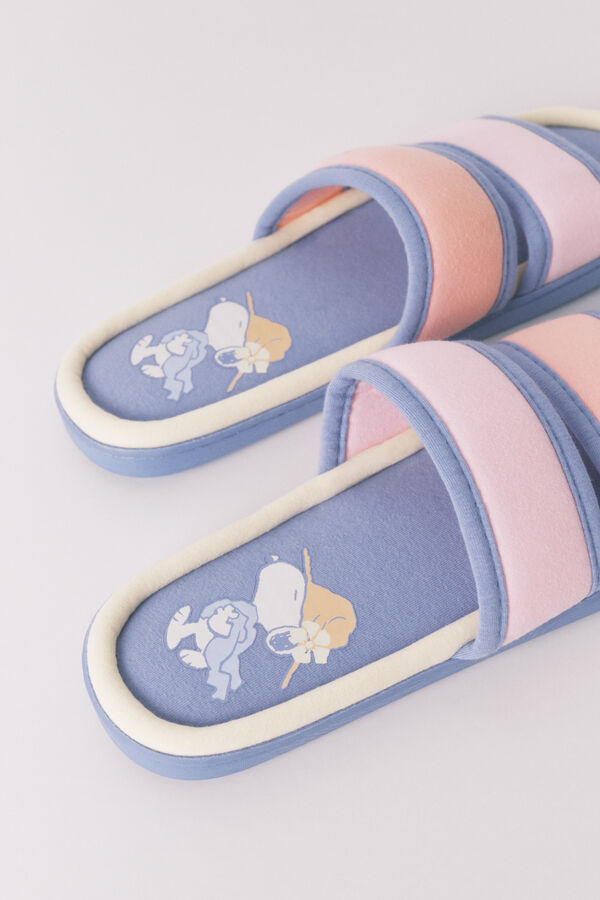 Women'secret Zapatillas slippers Snoopy colores blanco