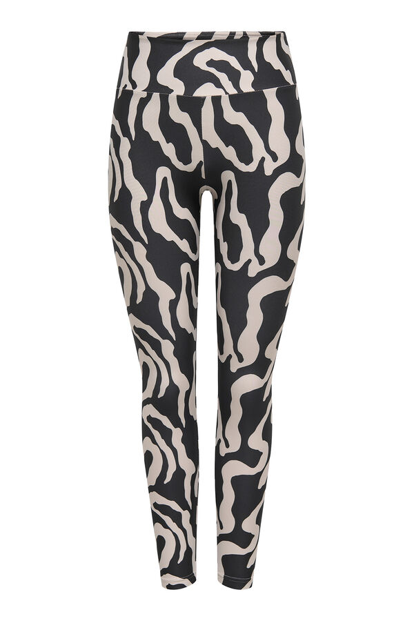 Only Play Leggings t&eacute;cnicas de cintura alta cinzento