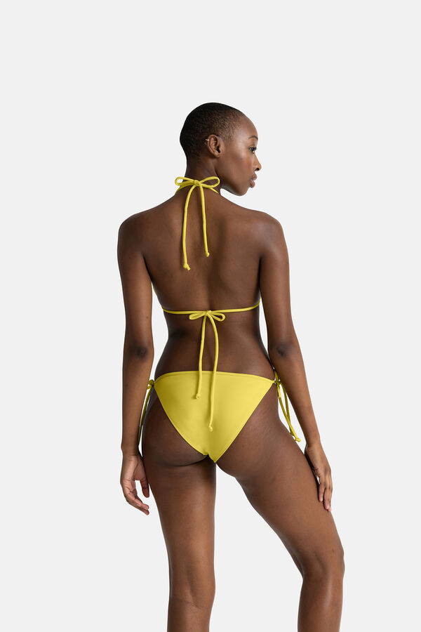 Dorina Top de bikini triangular amarillo