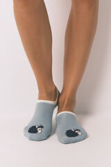 Women'secret Pacote com 3 meias slip-on Mafalda  estampado