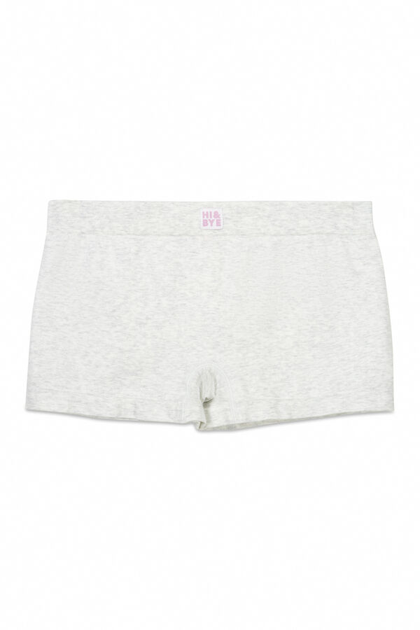HI&BYE Braga b&oacute;xer seamless gris gris