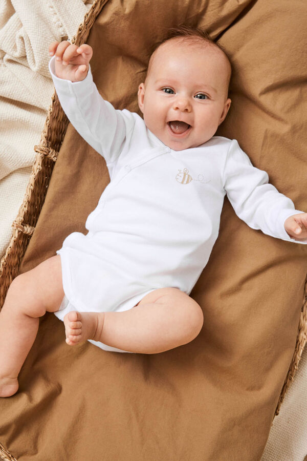 Name it Pack de dois body beb&eacute; unissexo branco