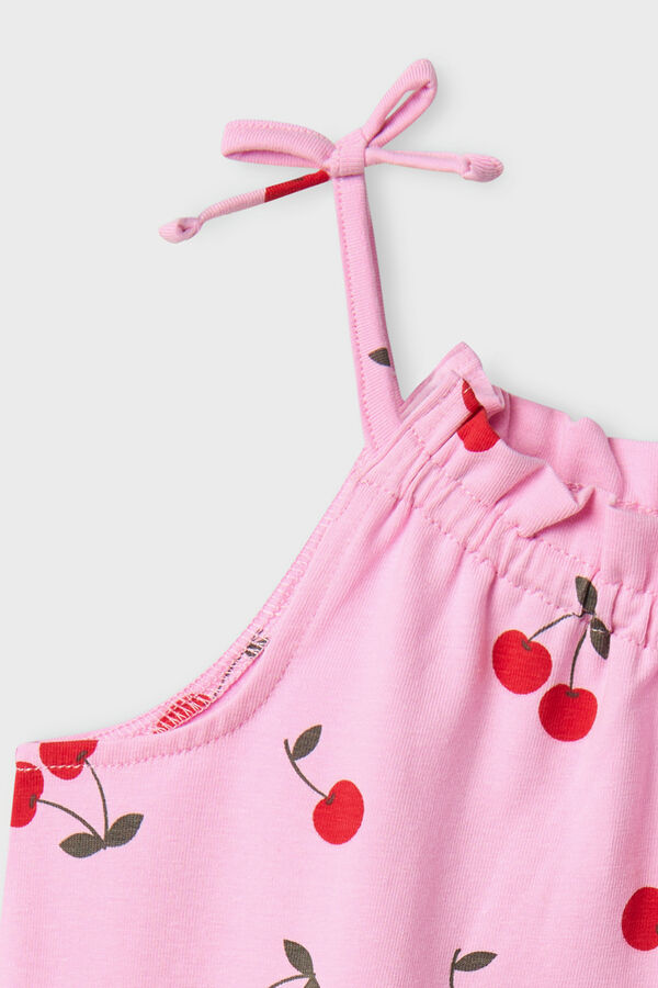 Name it Vestido estampado rosa