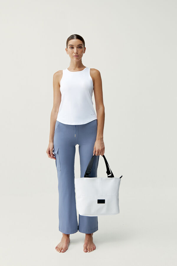 Born Living Yoga Bag Smart Bobi Off White blanco