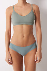 Women'secret Braga cl&aacute;sica microfibra clean cut verde verde