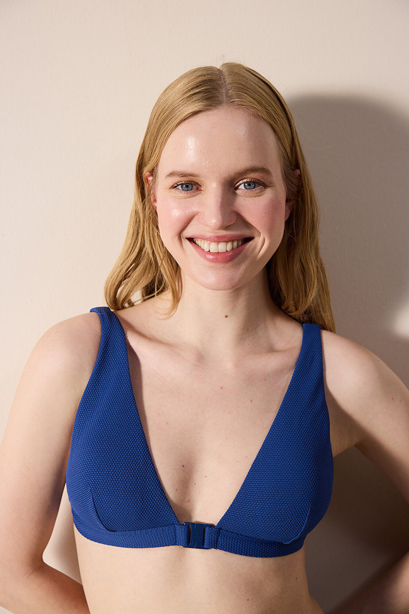 Penti Soutien de biqu&iacute;ni V azul profundo