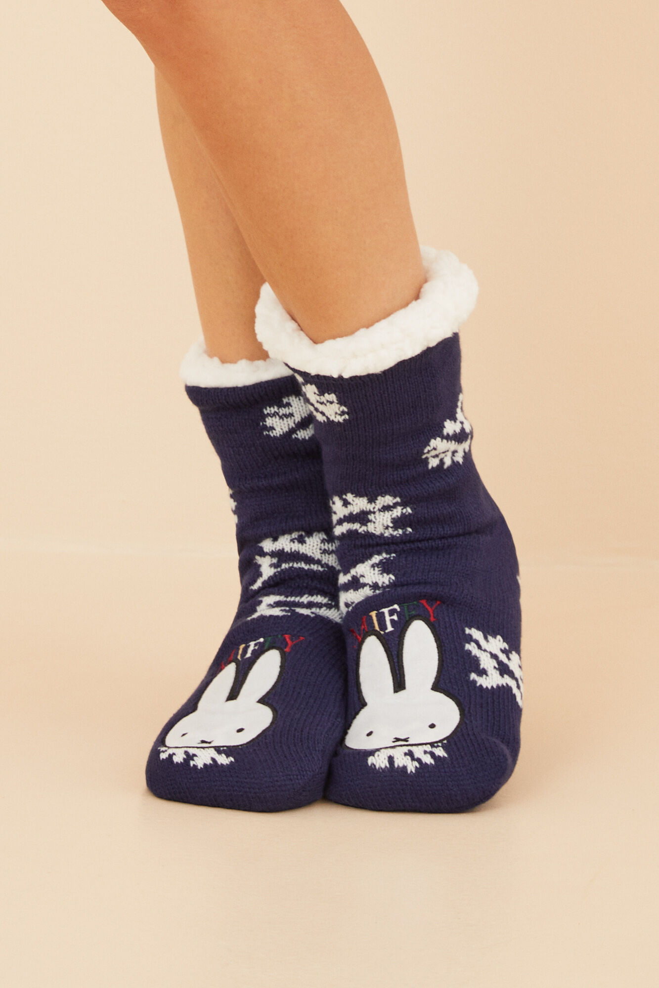 Women'secret Calcetines borreguito tricot Miffy