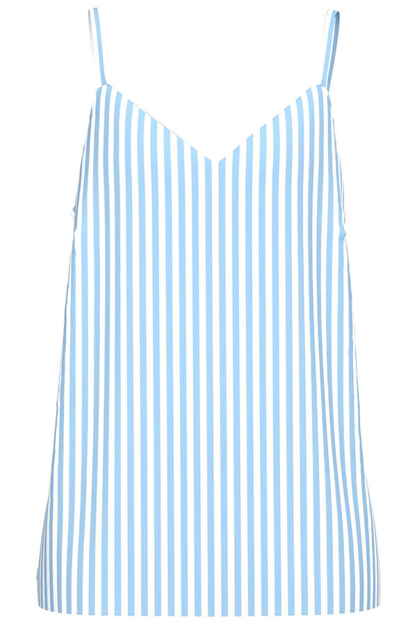 Pieces Top de mujer azul