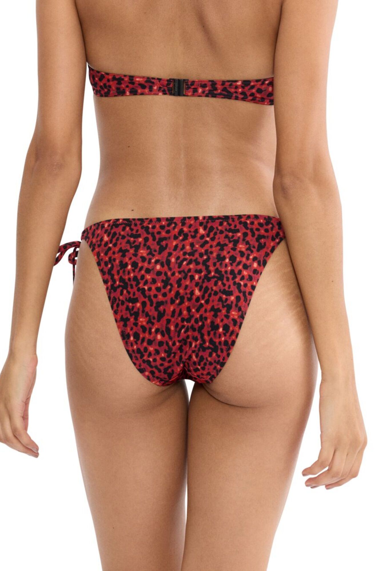 Triumph Braga bikini cl&aacute;sica lazos animal print