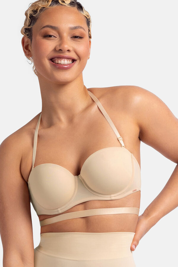 Dorina Suti&atilde; cai-cai com enchimento bege